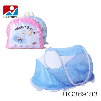foldable baby bed with mosquito net