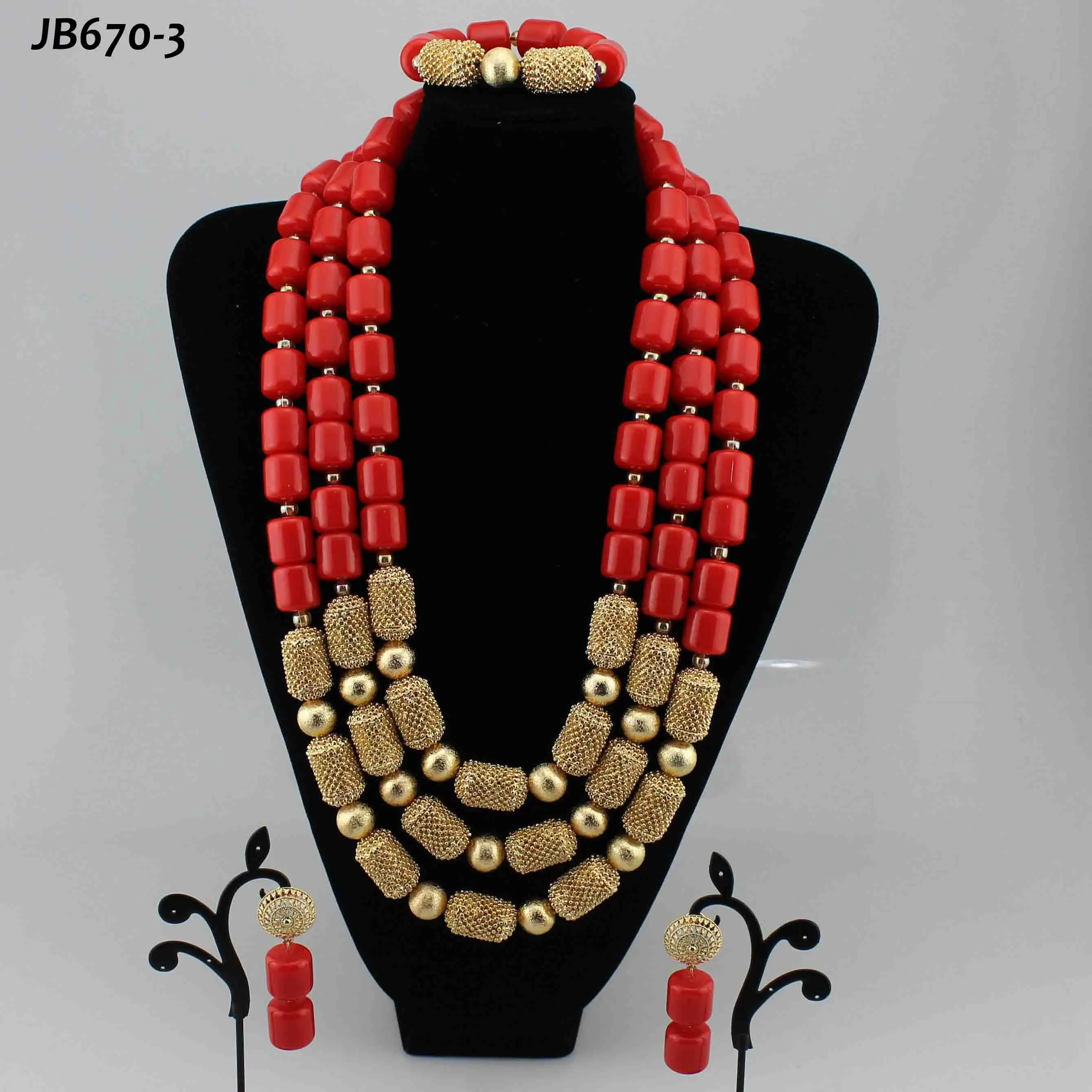 Buy Red Coral Beads Jewellery,Indian 