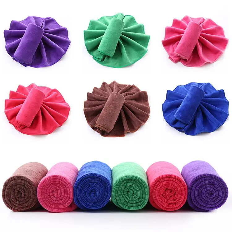 Microfiber super dry soft anti-bacterial salon hair wipe towels