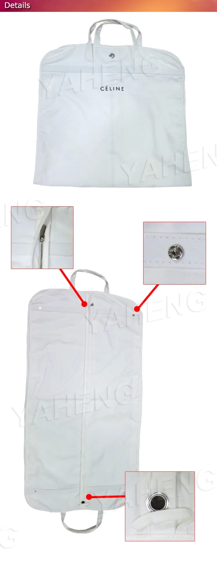 celine garment bag