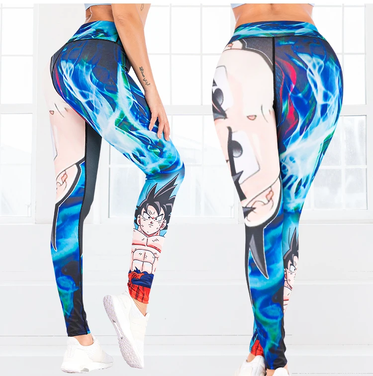 Goku Vegito Shenron Women Leggings | DBZ Store