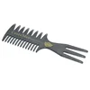 custom logo design Oil head comb men styling texture barber comb