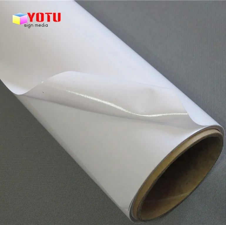 Printable Opaque White Pvc Self Adhesive Vinyl Roll - Buy Pvc Self ...
