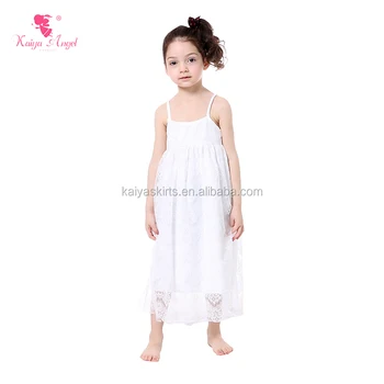 childrens white dress