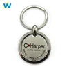 Custom key chain logo for car dealers, metal key chain with logo engrave
