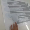 Customizable removable bubble free bus sticker printing for body wrap decoration
