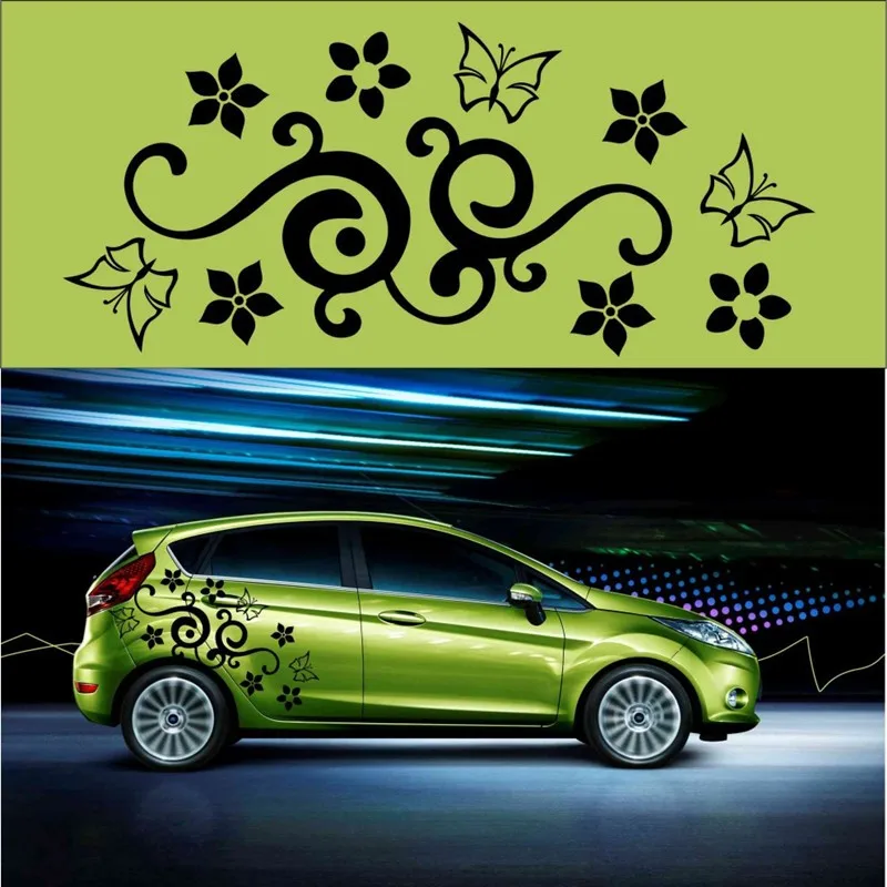 Beautiful Car Body Side Sticker Design Decoration High Resolution - Buy ...