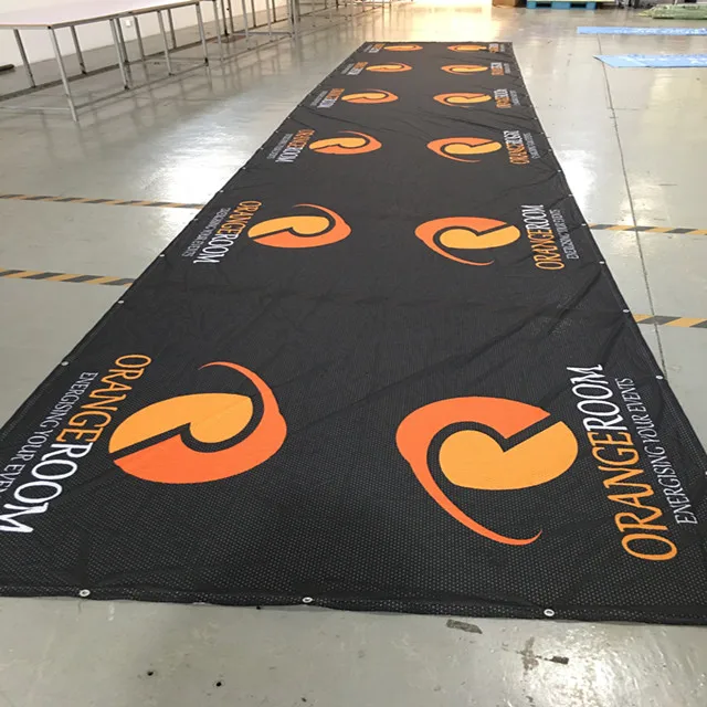 Custom Event Advertising Mesh Vinyl Pvc Banner Printing With