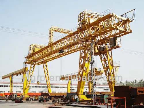 Double Girder Portable Gantry Crane 100 Ton Price