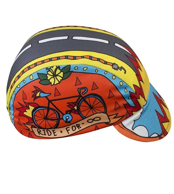 Guangjia Wholesale Custom Dry Fit Short Brim Cotton Printed Bike Cap Hat Buy Bike Cap,Short