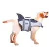 Dog Life Jacket Ripstop Pet Floatation Vest Saver Swimsuit Preserver for Water Safety at The Pool, Beach, Boating