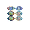 Custom logo tamper proof 3D multi-channel hologram label/sticker with diverse picture from different angle