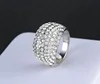 LZESHINE jewelry pave white zircon jewelry latest gold finger ring designs diamond engagement ring for woman Ri-HQ0031