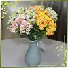 Promotion artificial fabric flowers plum blossom for home decor wholesale