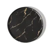 Black porcelain plate china tableware 2019 new design durable restaurant ceramic dinner plates round plates ceramic tableware