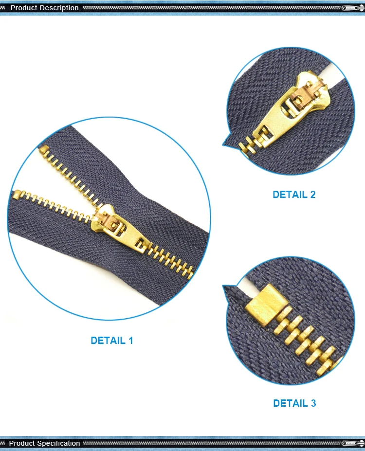 Factory Wholesale Good Price Free Sample Rose Gold Zipper,Zipper Metal ...