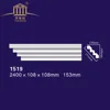 easy installation decorative polyuretahne foam ceiling tile cornice moulding pu flat crown molding for home ceiling design