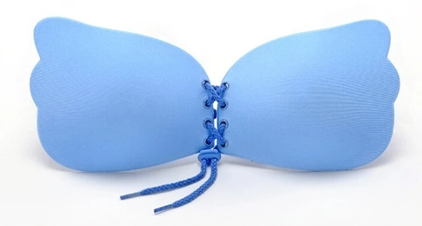 Sexy Deep V-shaped Gel Invisible Backless Bra Self Adhesive Strapless Bandage Silicone Breast Lift Push Up fly wing Bras