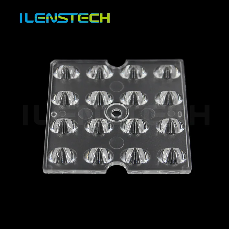 EMERALD optics wide beam led light diffuser lens for emergency exit route lighting