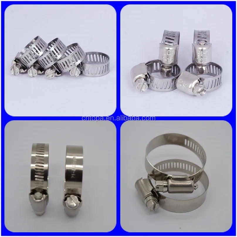 Quality Guaranteed Stainless Steel High Pressure Hose Clamp End Covers