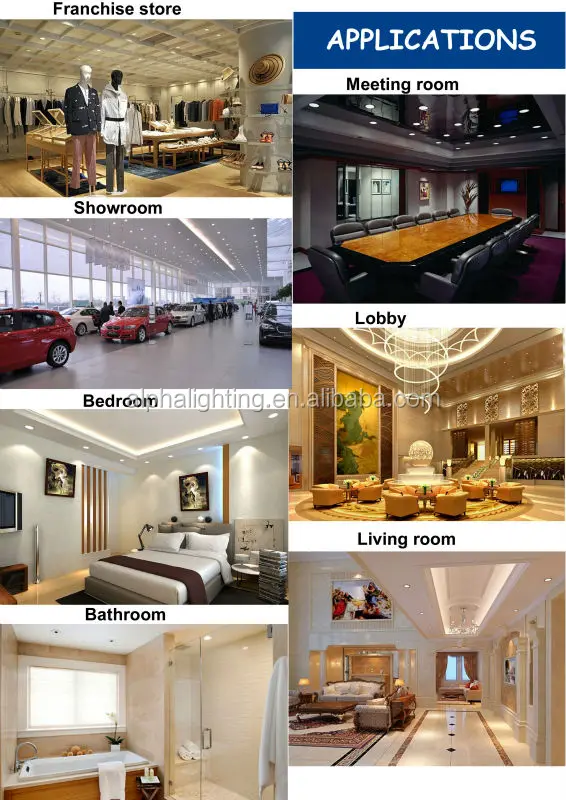 dimmable 3 years warranty cob led downligh5