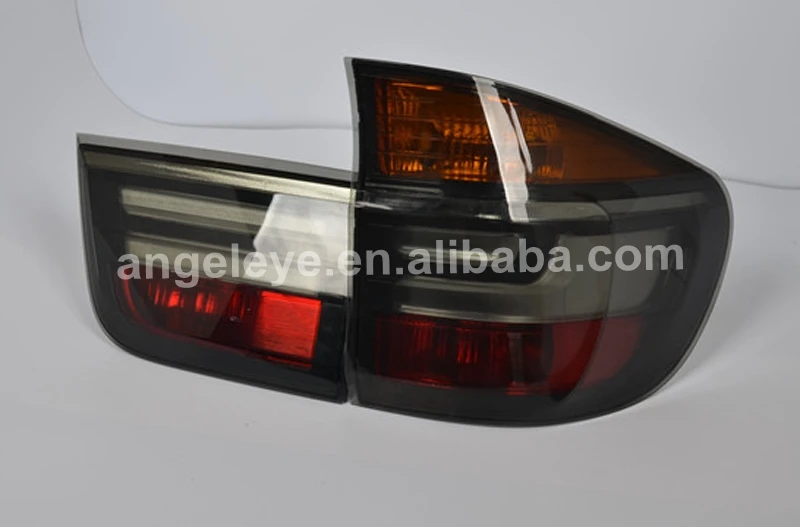 For BMW X5 E70 2007-2013 Rear Lamp SN smoke Black