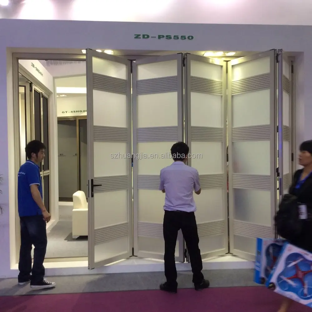 Puerta de Acordeón Plegables Ventanas y Puertas correderas De Cristal