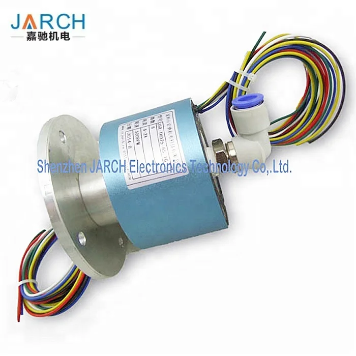 Long Life Time Lead Free Pneumatic Electric Swivel Joint 78mm Outer , Electrical Rotary Unions