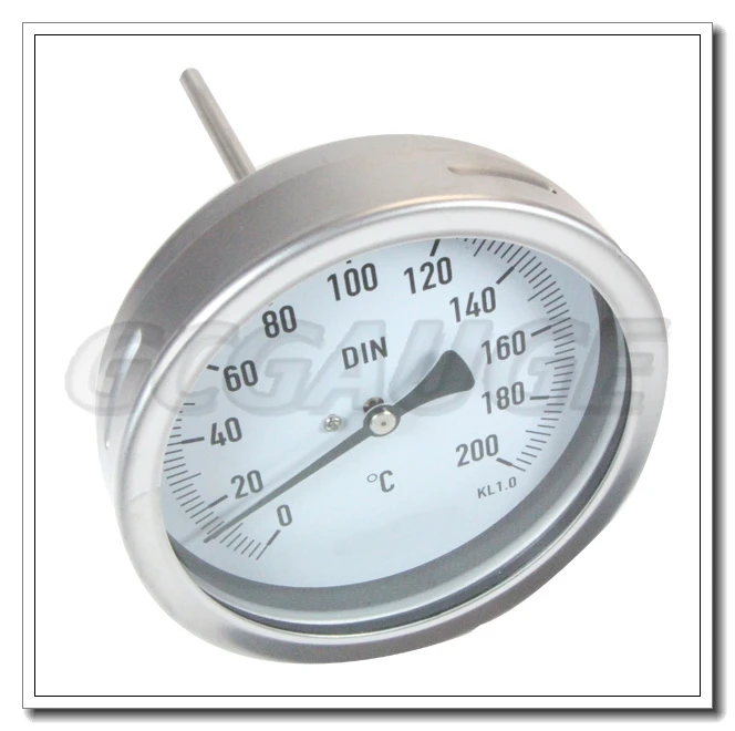 High Quality 4inch 100mm All stainless steel pizza oven temperature