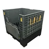 Grey Heavy Duty Collapsible Plastic Stacking Folding Pallet Tank Box