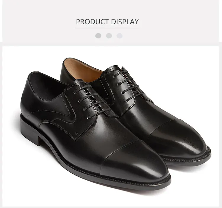 Custom dress shoe