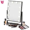 New 2019 trending product Illuminated 12 LED Bulbs Hollywood Style Vanity Make up Mirror with led lights