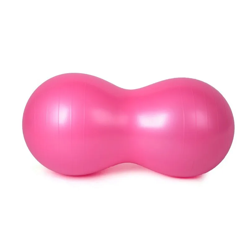 Exercise Pvc Massage Anti Burst Custom Printed Gym Peanut Yoga Ball