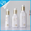 250ml plastic square shampoo bottle refillable lotion PET shower gel white bottle