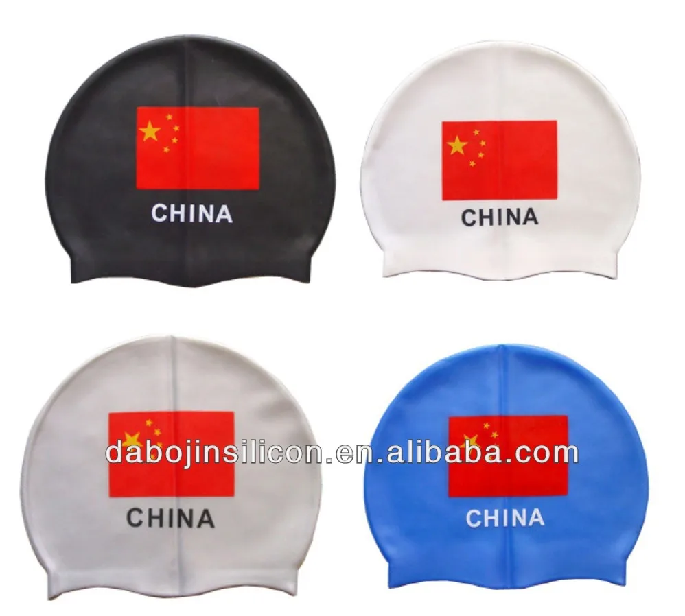 american flag swim cap