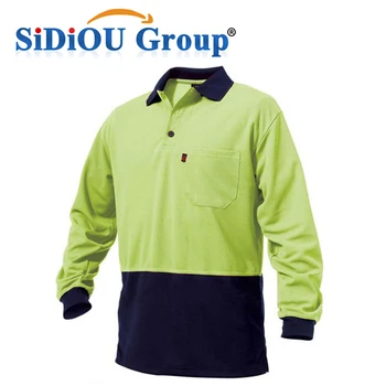 100 cotton long sleeve polo shirts