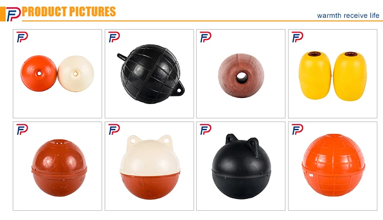 Wholesale high pressure durable abs plastic deep sea trawl net float fishing
