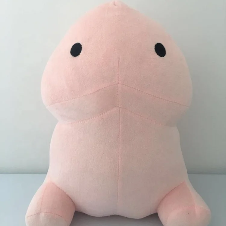 peluche en forma de pene