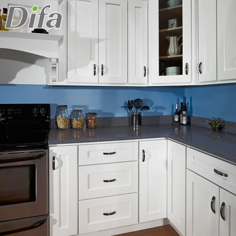 Custom Shaker Style White Cheap Cupboard Kitchen Buy