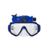 HD720P 100 Degree FOV 30Meters Depth Waterproof Diving Glasses Mask Digital Video Camera with Status LCD Display