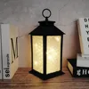 High Quality Plastic Home decoration led lantern Glass decorative holder Lanterns
