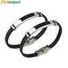 Wholesale Custom Cuff Engravable Mens Hand Leather Bracelet