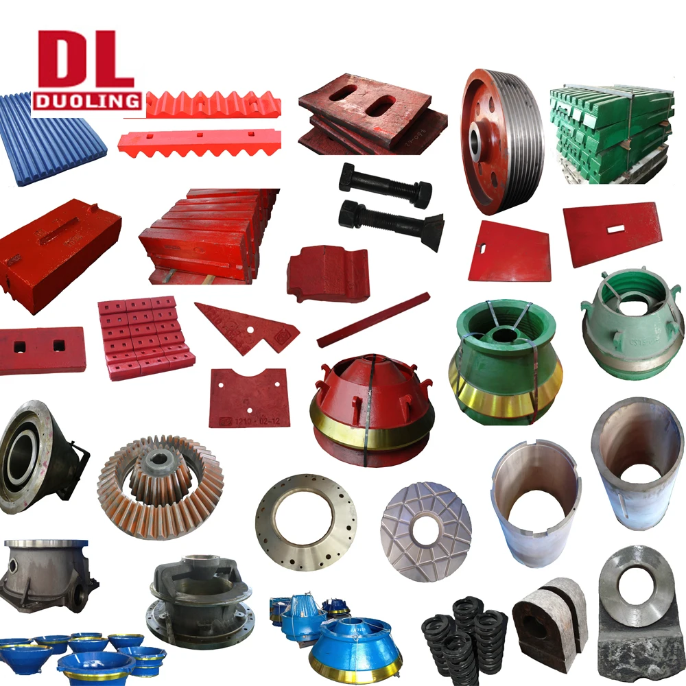 0801 crusher parts