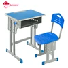 school classroom desk chairs height adjustable plastic kids student study table and chair