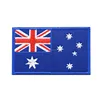 international country flag embroidery patch / customized embroidered patch Australia flag embroidery patch