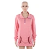 Hot Selling Fashion Casual Woman Lapel Half-Zip Pullover