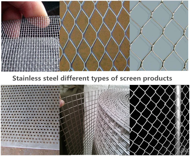 Factory Price Sus304 Fly Screen Mesh Stainless Steel Insect Screen
