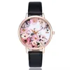 Low Prices Leather Women Dress Wristwatch Fashion Flower Ladies Bracelet Female Clock Excellence Quartz Watch JSW-0952