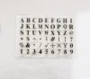 clear stamps of elphabet and marks (54 elements)