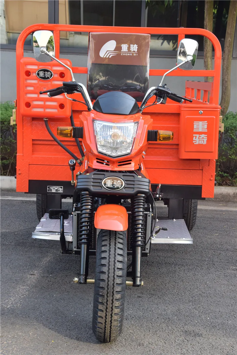 200CC big fuel tank foot board water cooled tricycle made in China